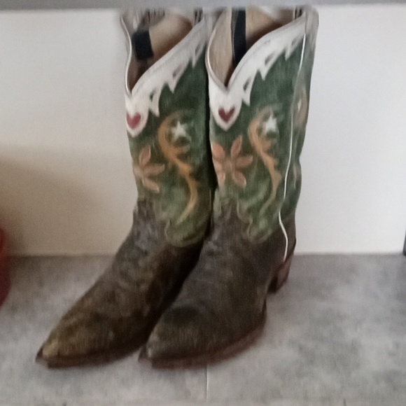 JUSTIN VINTAGE men size 11.5 - Picture 2 of 8